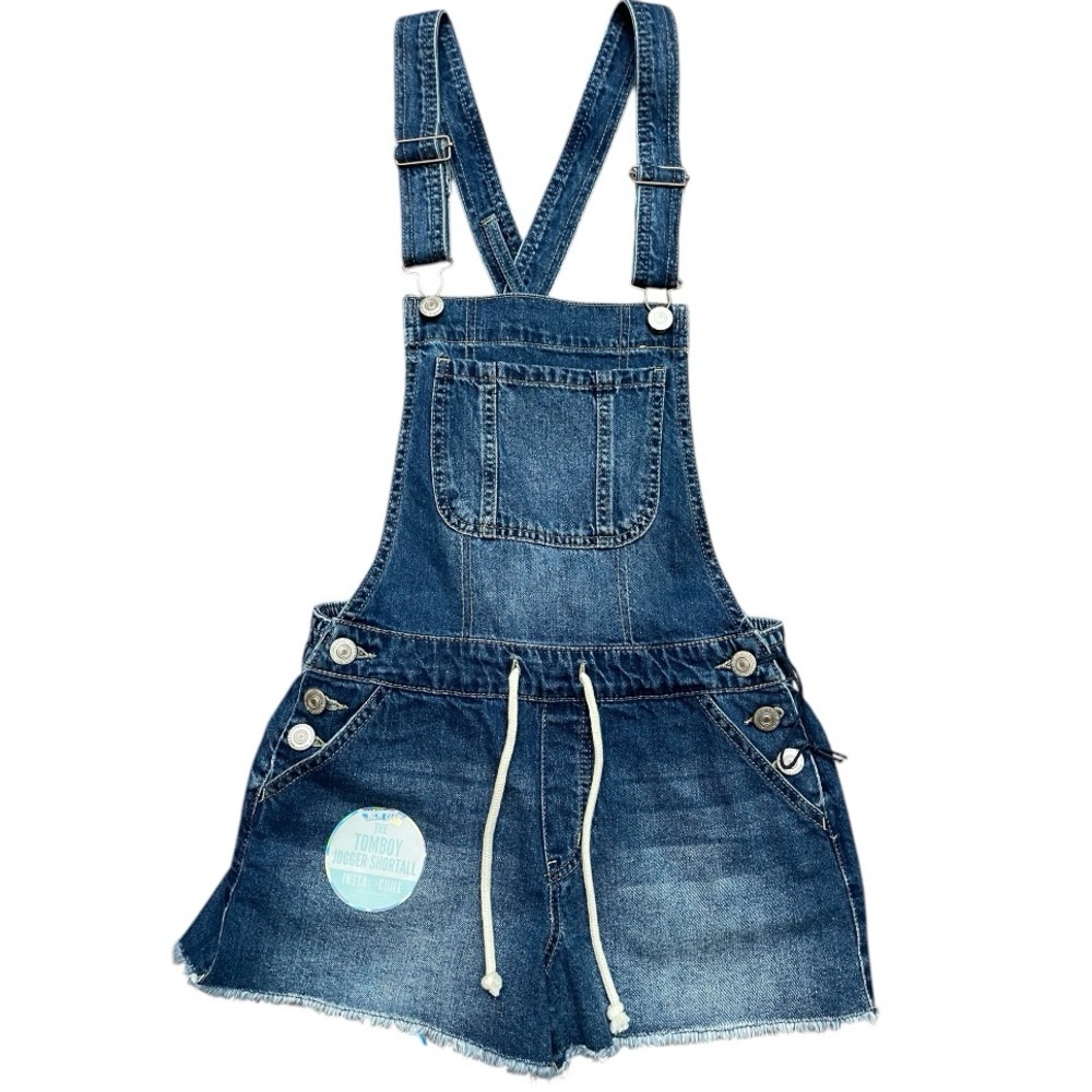 Denim Cutoff Shortall NWT
